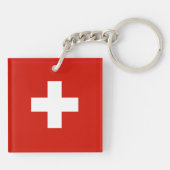 Zwitserland Sleutelhanger (Achterkant)