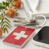 Zwitserland Sleutelhanger Souvenir (Voorkant Rechts)