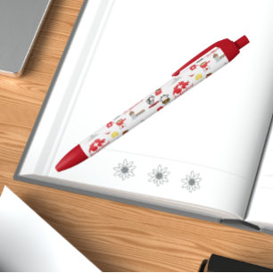 Zwitserland - Souvenir Icons Zwarte Inkt Pen