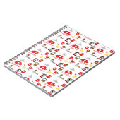 Zwitserland Souvenirs Pattern Notitieboek (Linkerzijde)