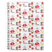 Zwitserland Souvenirs Pattern Notitieboek (Voorkant)