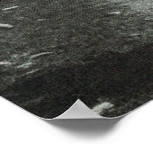  Zwitserland, spoor op Jungfrau Poster (Hoek)