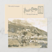 Zwitserland, St. Moritz 1906 Briefkaart (Voorkant / Achterkant)
