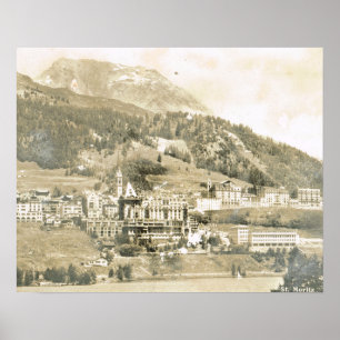  Zwitserland, St. Moritz 1906 Poster