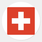 Zwitserland Sticker (Voorkant)