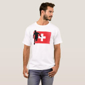 Zwitserland Striker 4 T-shirt (Voorkant volledig)