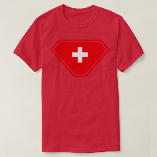 Zwitserland SuperEmpowered T-shirt (Design voorkant)