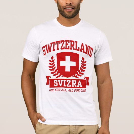 Zwitserland Svizra T-shirt (Voorkant)
