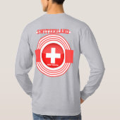 Zwitserland T-shirt (Achterkant)