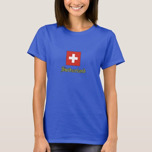 Zwitserland T-Shirt (Voorkant)