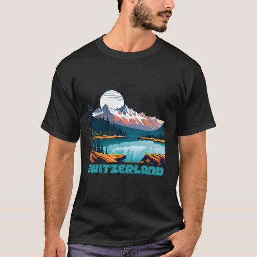 Zwitserland T-shirt (Voorkant)
