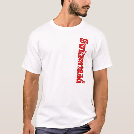 Zwitserland T-shirt (Voorkant)