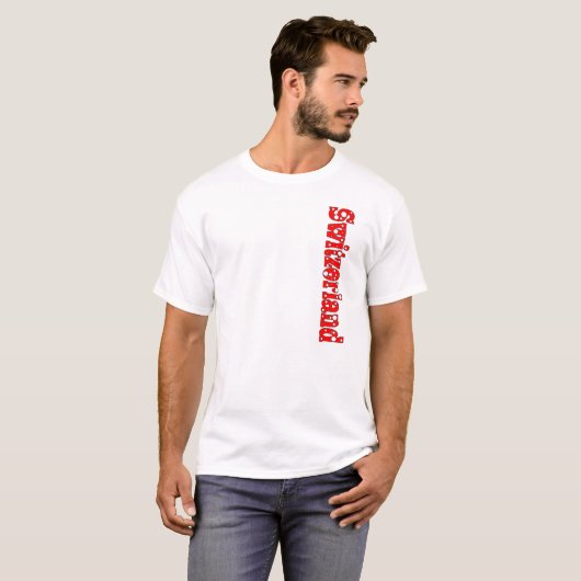 Zwitserland T-shirt (Voorkant volledig)