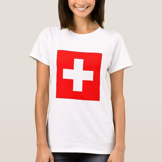 Zwitserland T-shirt (Voorkant)