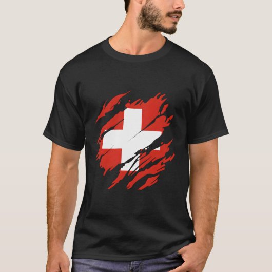 Zwitserland T-shirt (Voorkant)