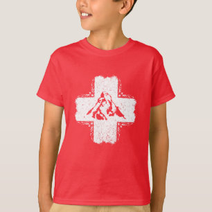 Zwitserland T-shirt - Swiss Flag T-shirt