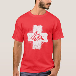 Zwitserland T-shirt - Swiss Flag T-shirt