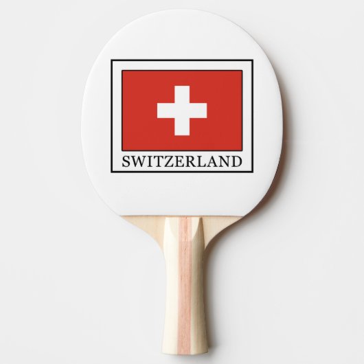 Zwitserland Tafeltennisbatje (Voorkant)