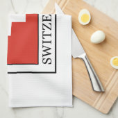 Zwitserland Theedoek (Quarter Fold)