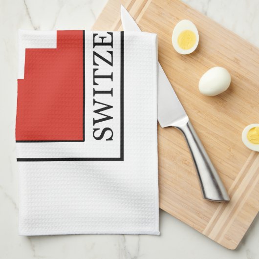 Zwitserland Theedoek (Quarter Fold)