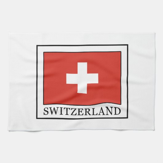 Zwitserland Theedoek (Horizontaal)