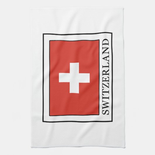 Zwitserland Theedoek (Verticaal)