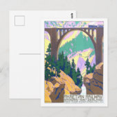 Zwitserland Trein Poster Briefkaart (Voorkant / Achterkant)