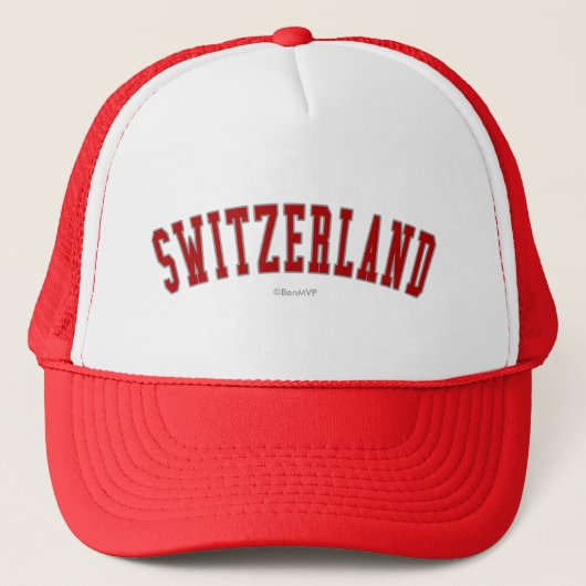 Zwitserland Trucker Pet (Voorkant)