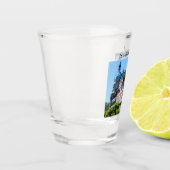 Zwitserland typische huizen Souvenir Shot Glas (Links)