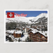 Zwitserland - Verbier - Briefkaart (Voorkant)