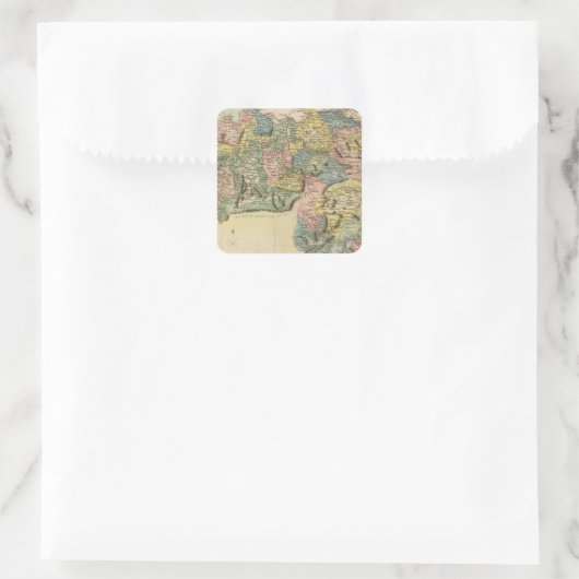 Zwitserland Vierkante Sticker (Tas)