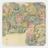 Zwitserland Vierkante Sticker (Voorkant)