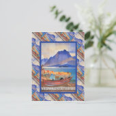 Zwitserland, Vierwaldstattersee Briefkaart (Staand voorkant)
