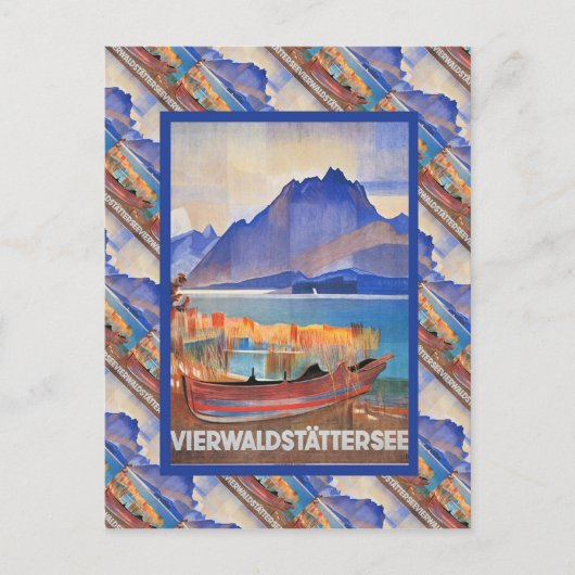 Zwitserland, Vierwaldstattersee Briefkaart (Voorkant)