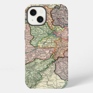 Zwitserland Vintage Kaart iPhone 6 Sturdy Extreme 13 Hoesje