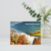 Zwitserland Vintage-reistoerisme Briefkaart (Staand voorkant)