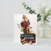 Zwitserland Vintage Travel Poster Briefkaart (Staand voorkant)
