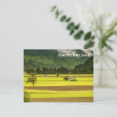 Zwitserland Vintage Travel Toerisme Briefkaart (Staand voorkant)