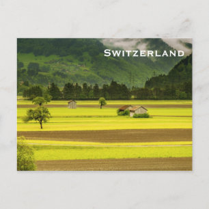 Zwitserland Vintage Travel Toerisme Briefkaart