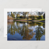 Zwitserland Vintage Travel Toerisme Briefkaart (Voorkant / Achterkant)