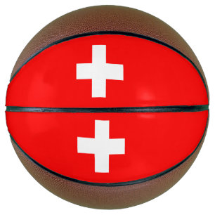 Zwitserland Vlag Basketbal