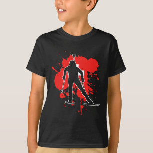 Zwitserland Vlag Biathlonist - Swiss Biathlon 1 T-shirt