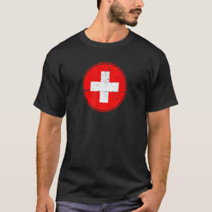 Zwitserland Vlag groep Zwitsers T-shirt