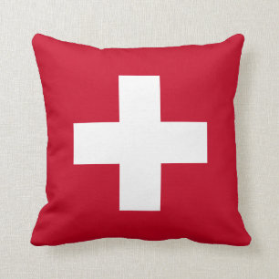 Zwitserland Vlag Kussen