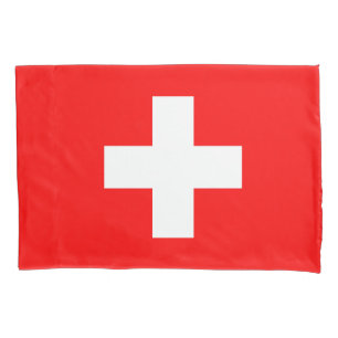 Zwitserland Vlag Kussensloop