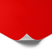 Zwitserland vlag kwaliteit poster (Hoek)
