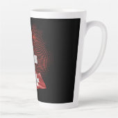Zwitserland vlag latte mok (Rechts)