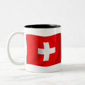 Zwitserland Vlag Mok (Links)