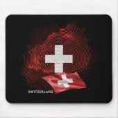 Zwitserland vlag muismat (Voorkant)