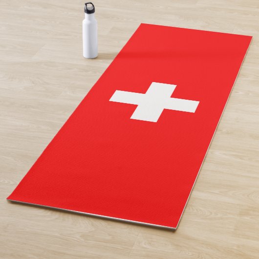 Zwitserland Vlag Yogamat (In situ)